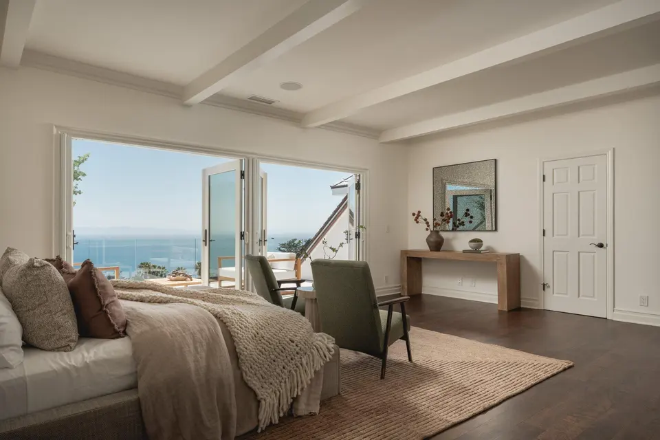 Bedroom sitting area