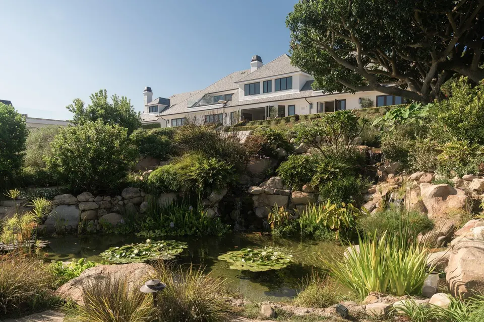 The garden landscape